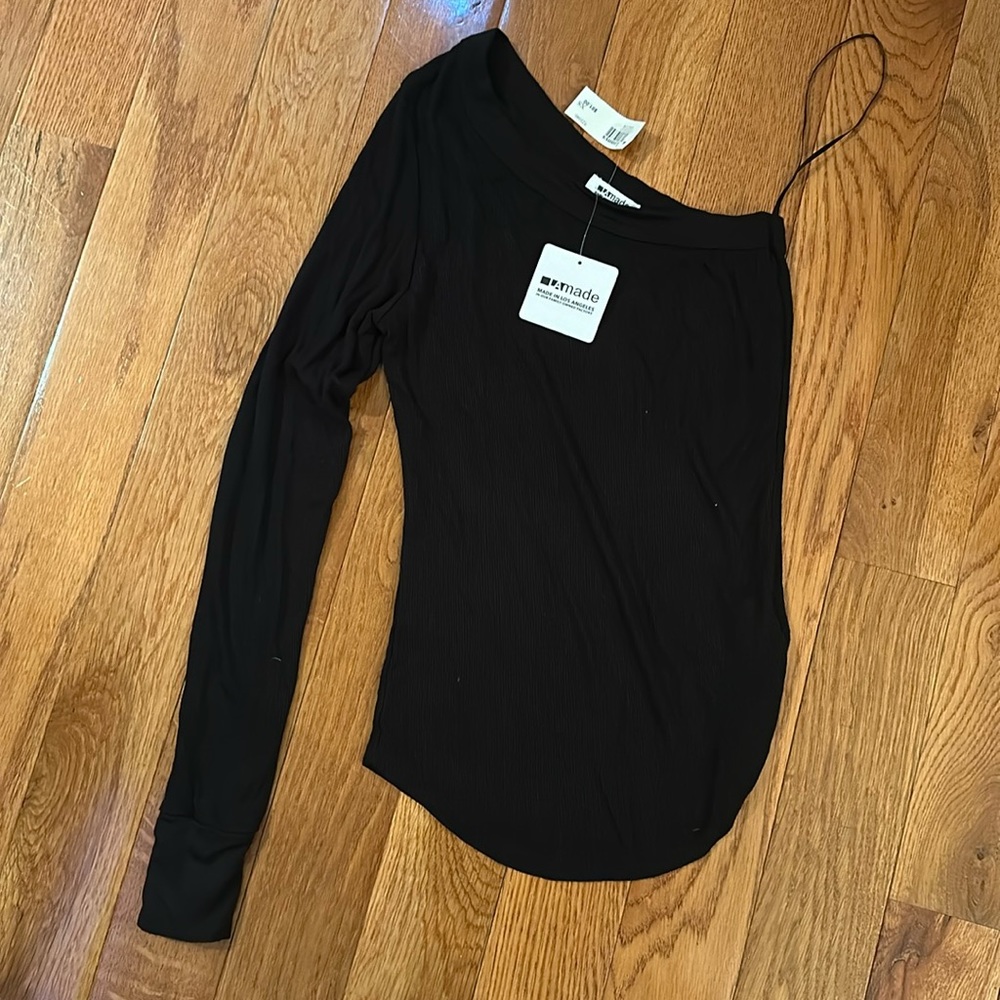 NWT LA made one shoulder top